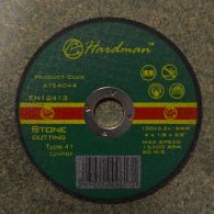 Hardman 4" Stone Cutting Disc