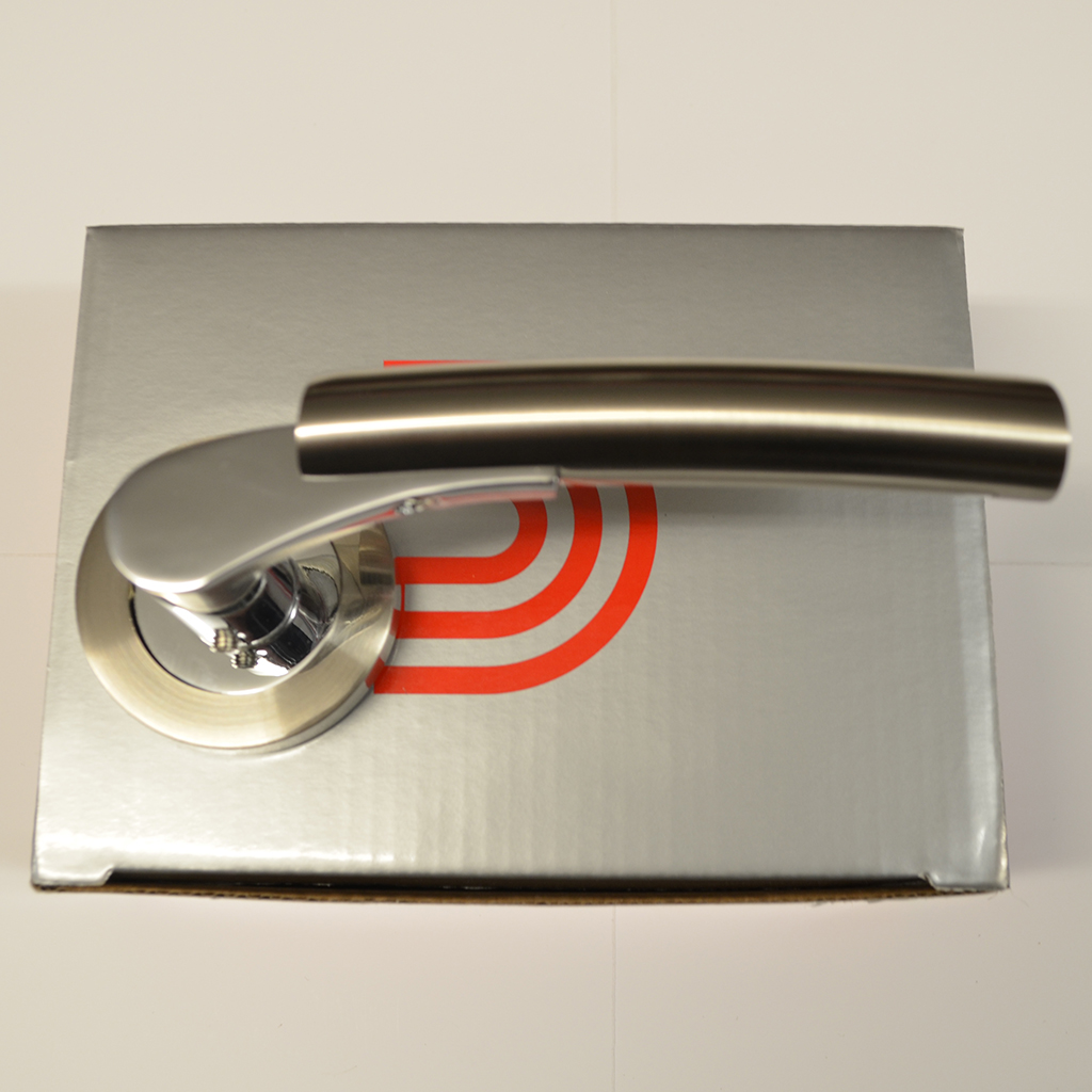 chrome-ultimo-lever-on-rose Excell/Dale SNP/PCP Ultimo Lever on Rose - Image 1