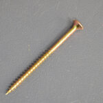 4.5mm Zinc+Yellow Hardened Countersunk Chipboard Screw