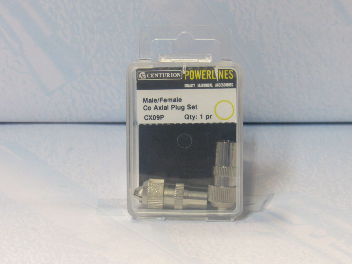 Male/Female Metal Coaxial Plug - Image 2