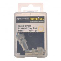 Male/Female Metal Coaxial Plug