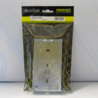 2 Gang 25mm Deep Galvanised Steel Box