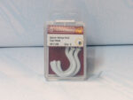38mm White PVC Shouldered Cup Hook 3 pack - Image 2