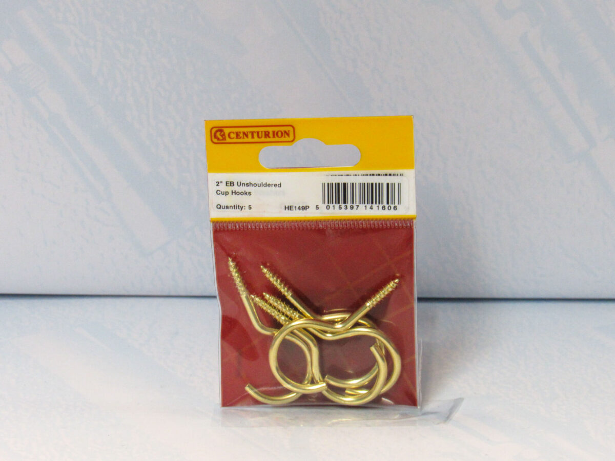 500mm EB Unshouldered Cup Hook 5 pack - Image 2