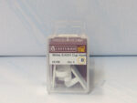 30mm x 20mm White Self Adhesive Cup Hooks 3 pack - Image 2