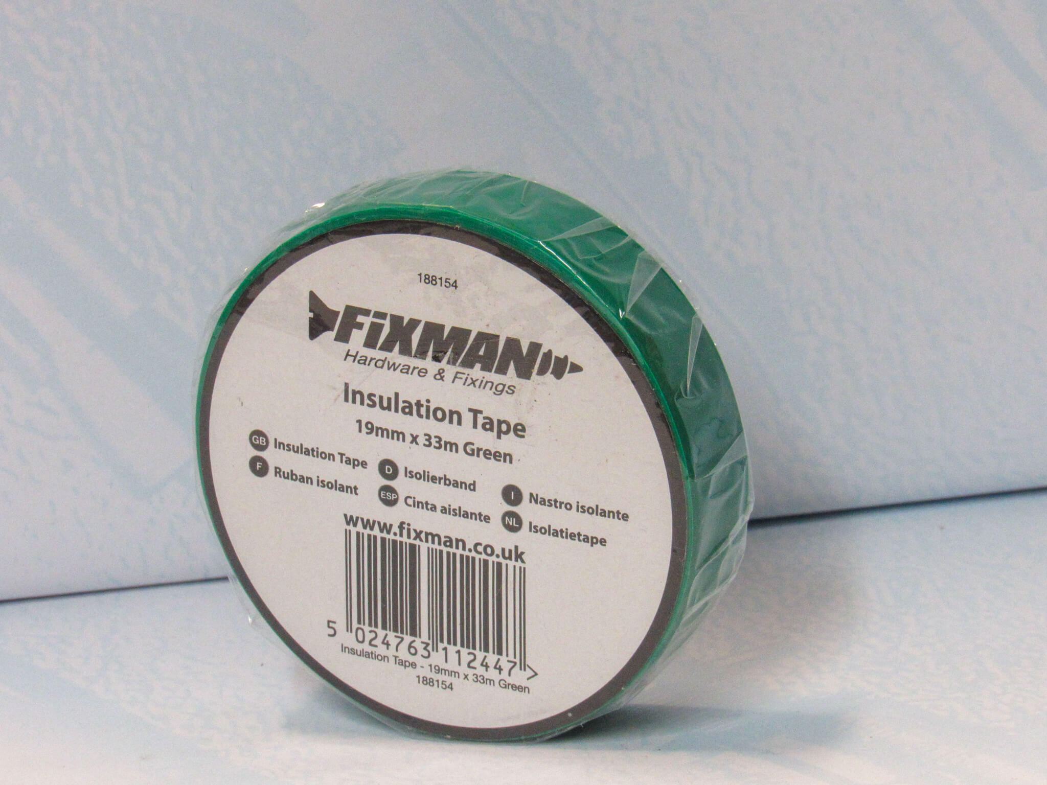INSTG Insulation Tape Green 19x 20m - Image 1
