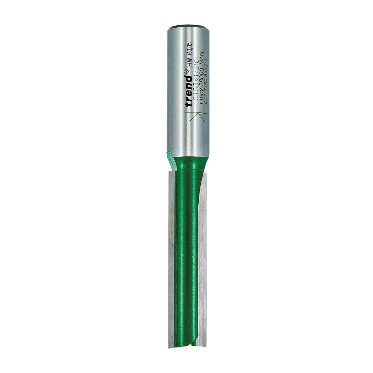 Trend 12.7mm Dia X 63mm Two Flute Cutter - Image 3