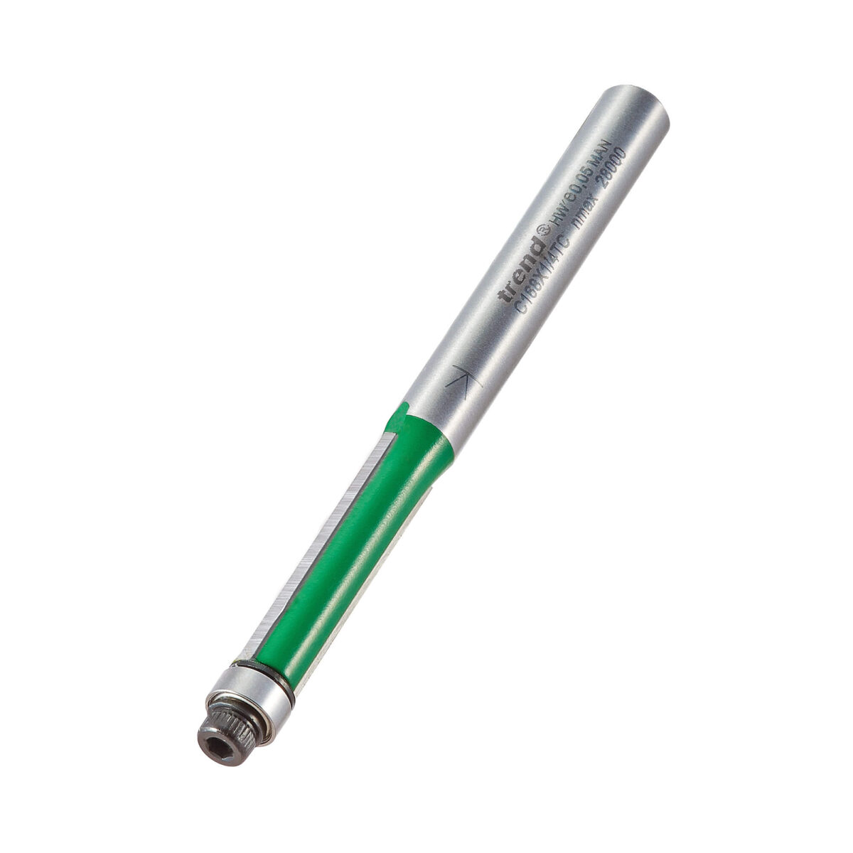 Trend 6.35mm Dia X 25.4mm Guided Trimmer - Image 2