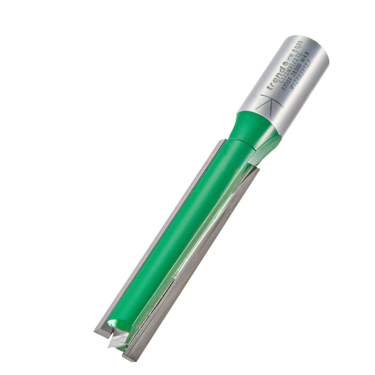 Trend 12mm Dia X 63mm  Two Flute Cutter - Image 2