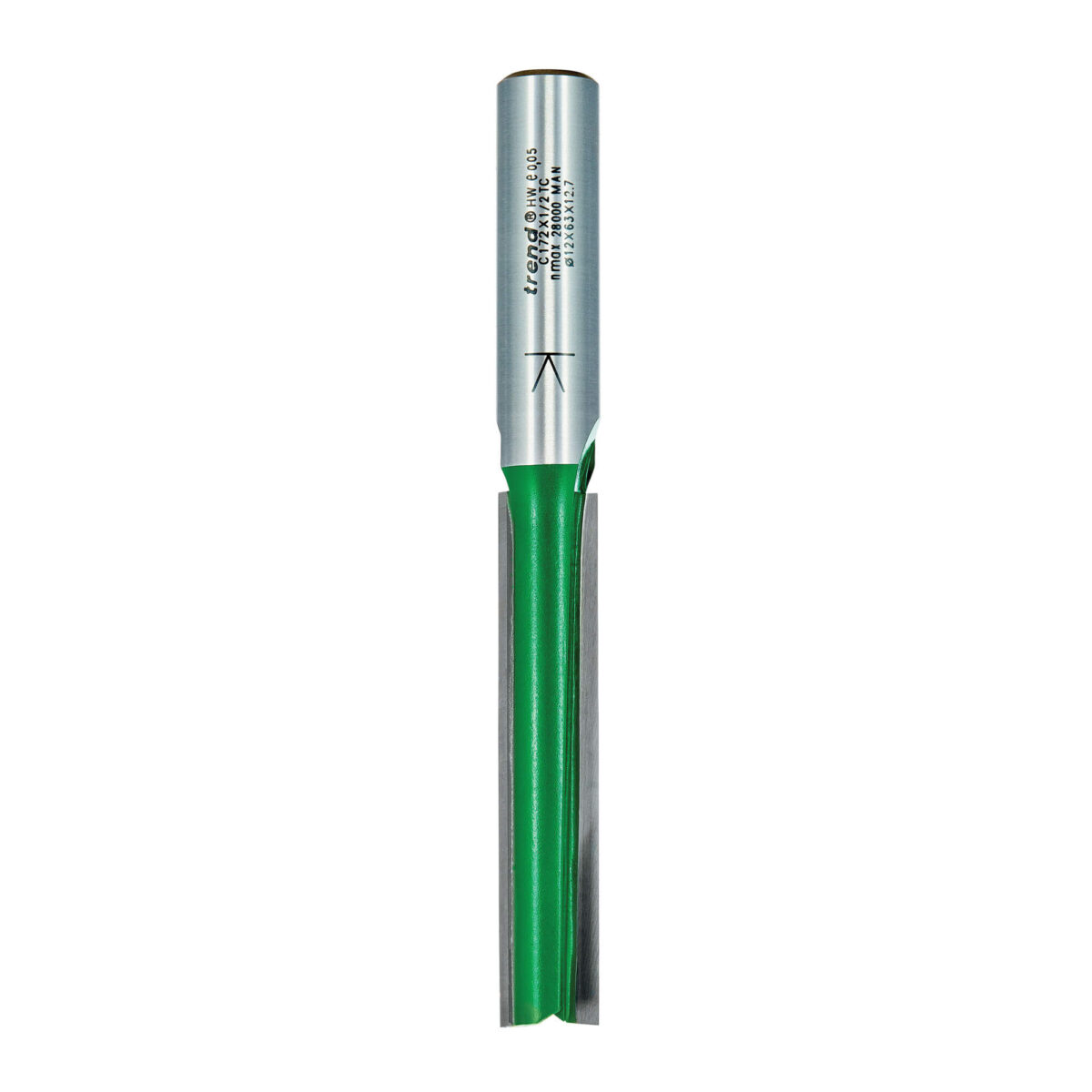 Trend 12mm Dia X 63mm Two Flute Cutter - Image 3