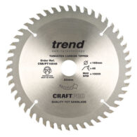 Trend 165 X 48t X 20mm Craft Blade Pt Tcp